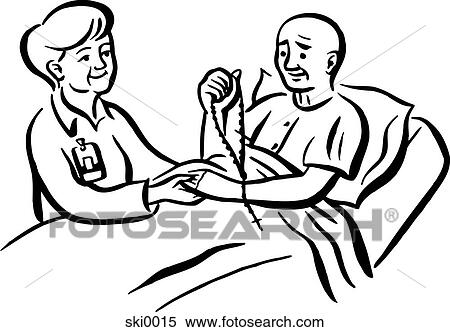 praying for health b&w View Large Illustration Stock Illustration - praying for health b&w. Fotosearch