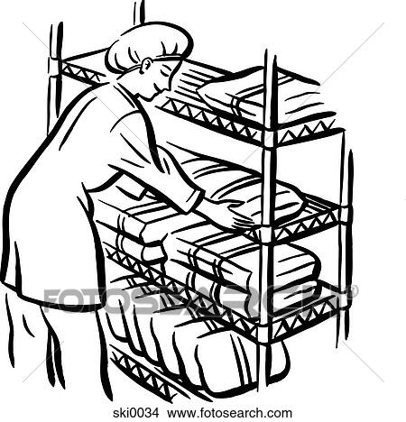 Stock Illustration - surgery preparation b&w. Fotosearch