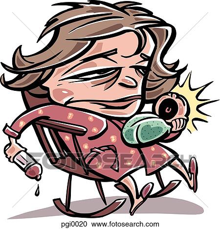 Clipart - Sleepless nights. Fotosearch