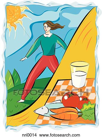health, illustration, wellness View Large Illustration Stock Illustration - health, illustration, wellness. Fotosearch