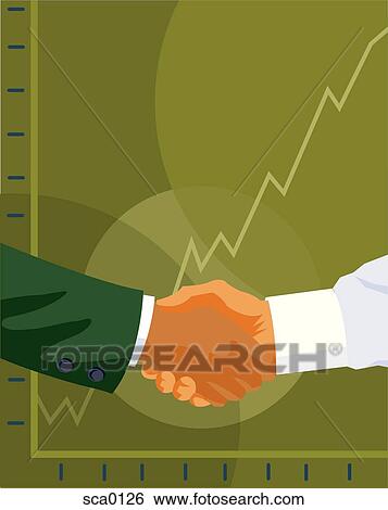 Stock Illustration - shake on it. Fotosearch