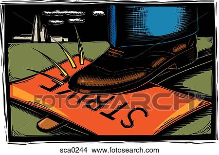 Stock Illustration - Back to work legislation. Fotosearch
