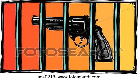 restricting firearms View Large Illustration Stock Illustration - restricting firearms. Fotosearch