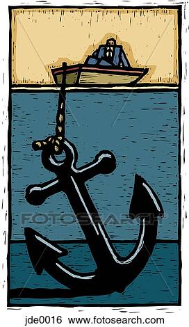 Stock Illustration - anchor. Fotosearch