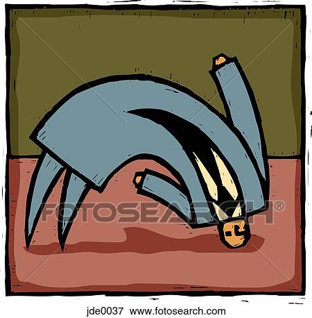 bend over backwards View Large Illustration Stock Illustration - bend over backwards. Fotosearch