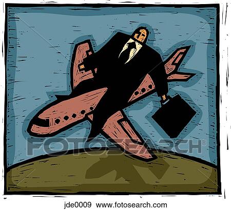 Stock Illustration - business travel. Fotosearch