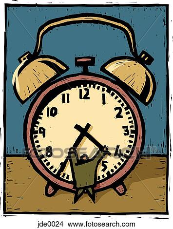 Stock Illustration - changing the time. Fotosearch