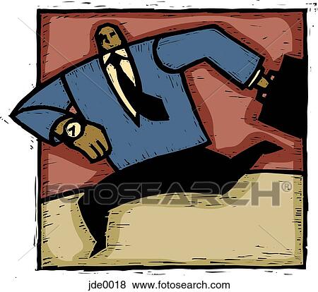 late for work View Large Illustration Stock Illustration - late for work. Fotosearch