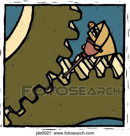 well-oiled machine View Large Illustration Stock Illustration - well-oiled machine. Fotosearch