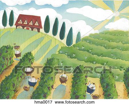 seasons, nature, illustration, holidays View Large Illustration Stock Illustration - seasons, nature, illustration, holidays. Fotosearch
