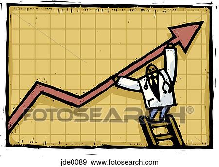 doctor and graph View Large Illustration Stock Illustration - doctor and graph. Fotosearch