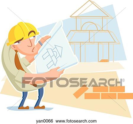Stock Illustration - architect. Fotosearch