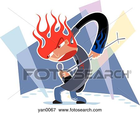punk rock singer View Large Illustration Stock Illustration - punk rock singer. Fotosearch