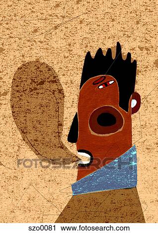 Frustrated man expressing himself View Large Illustration Clip Art - Frustrated man expressing himself. Fotosearch