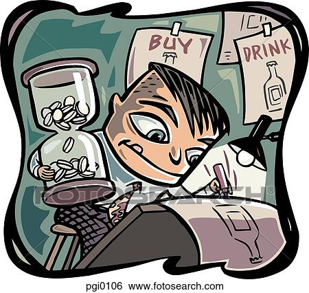 Stock Illustration - Advertising deadline. Fotosearch