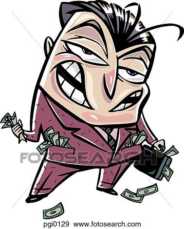smooth sales man View Large Illustration Stock Illustration - smooth sales man. Fotosearch