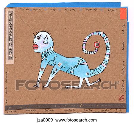 year of the monkey View Large Illustration Stock Illustration - year of the monkey. Fotosearch