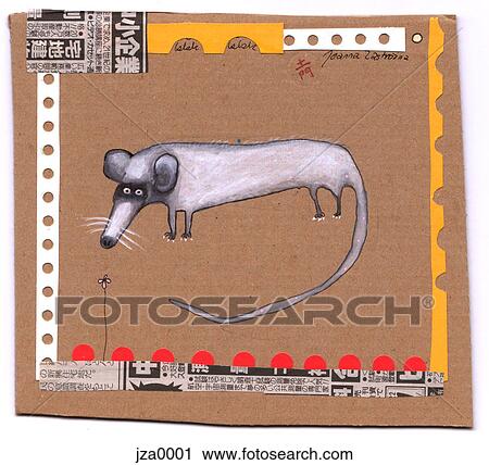 Clip Art - year of the rat. Fotosearch