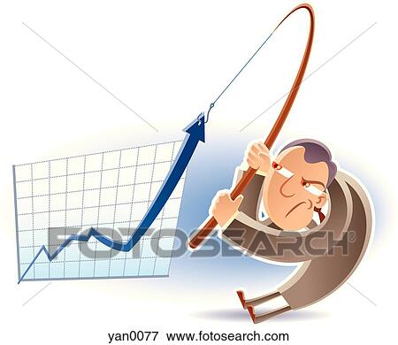 businessman trying to increase sales figures View Large Illustration Stock Illustration - businessman trying to increase sales figures. Fotosearch