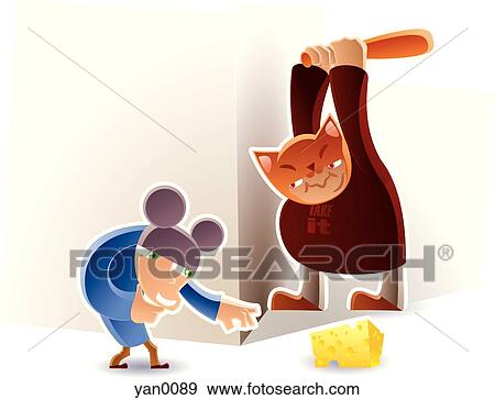 cat and mouse games View Large Illustration Stock Illustration - cat and mouse games. Fotosearch