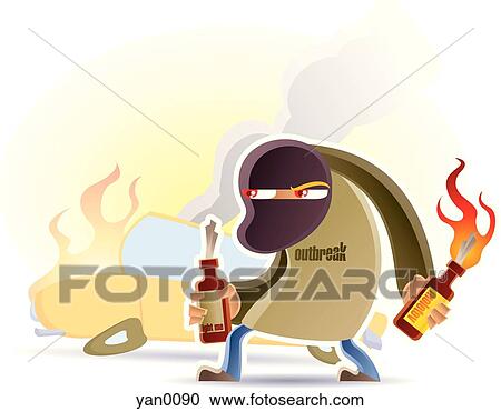 terrorist View Large Illustration Clipart - terrorist. Fotosearch