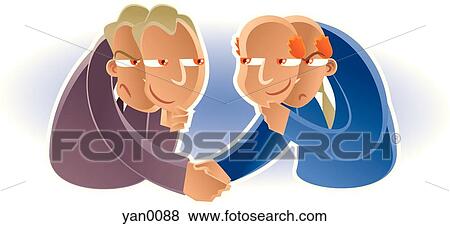 two-faced businessmen View Large Illustration Stock Illustration - two-faced businessmen. Fotosearch