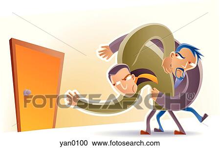two men fighting View Large Illustration Clipart - two men fighting. Fotosearch