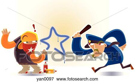 vandalism View Large Illustration Stock Illustration - vandalism. Fotosearch