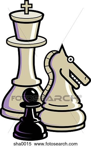 Stock Illustration - Chess pieces. Fotosearch