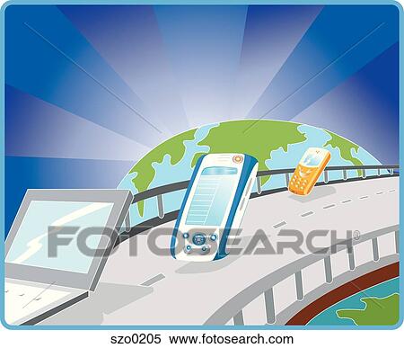 The information technology highway View Large Illustration Stock Illustration - The information technology highway. Fotosearch