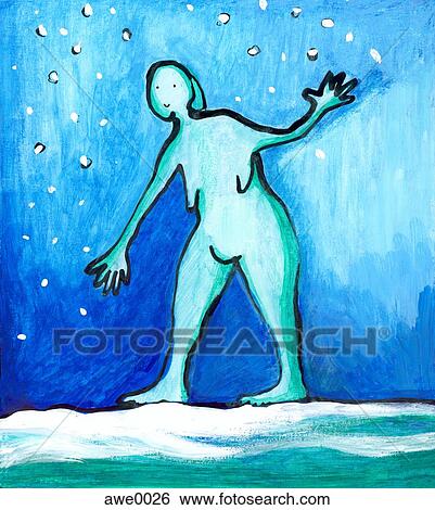 Stock Illustration - woman walking. Fotosearch