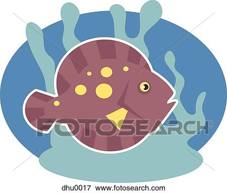 Stock Illustration - tropical fish. Fotosearch