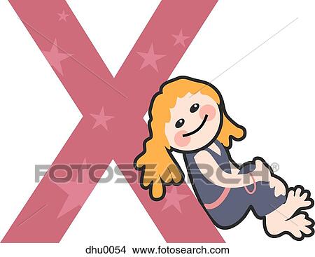 The Letter 'X' View Large Illustration Stock Illustration - The Letter 'X'. Fotosearch
