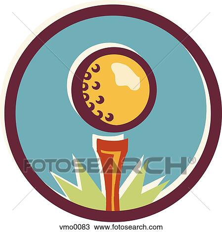 golf View Large Illustration Drawing - golf. Fotosearch