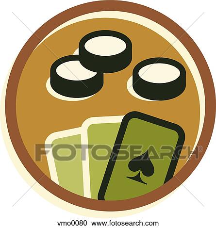 Clipart - poker. Fotosearch