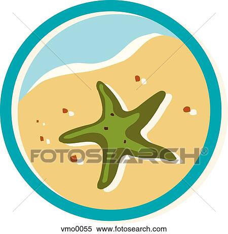 starfish View Large Illustration Stock Illustration - starfish. Fotosearch