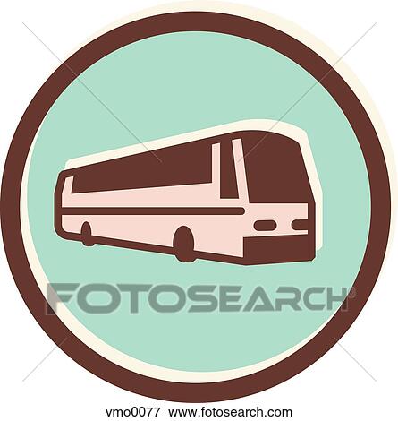Stock Illustration - tour bus. Fotosearch