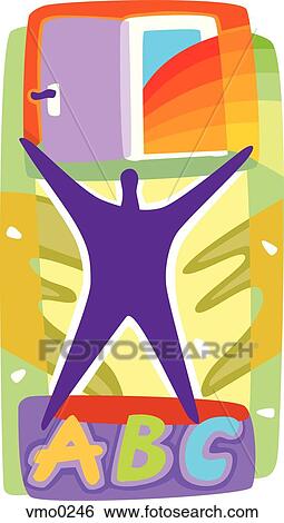 Stock Illustration - abc's. Fotosearch