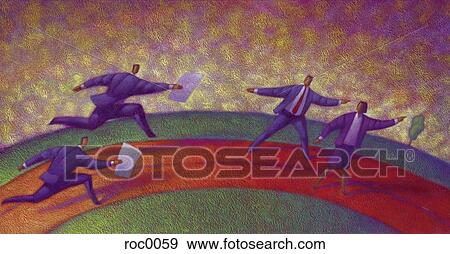 business baton race View Large Illustration Stock Illustration - business baton race. Fotosearch