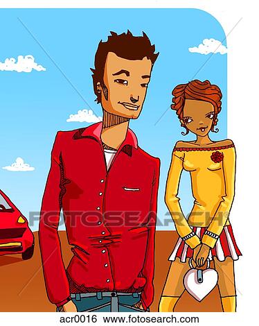 a girl with a crush View Large Illustration Stock Illustration - a girl with a crush. Fotosearch