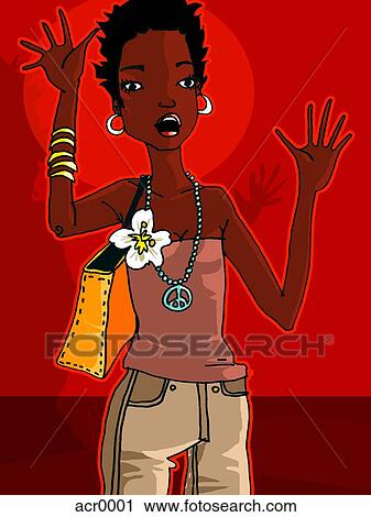 Clip Art - surprised. Fotosearch