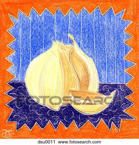 fresh garlic View Large Illustration Clip Art - fresh garlic. Fotosearch