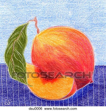 peach View Large Illustration Stock Illustration - peach. Fotosearch