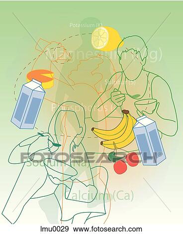 Stock Illustration - nutrition. Fotosearch