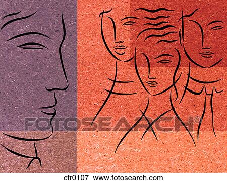 Stock Illustration - Businessman and employees. Fotosearch