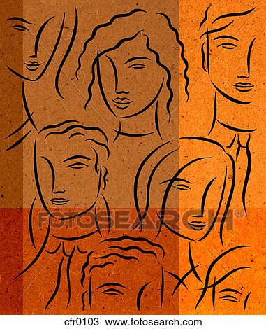 Drawing - General Public. Fotosearch