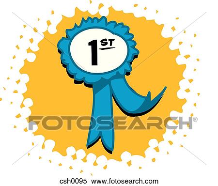blue ribbon View Large Illustration Stock Illustration - blue ribbon. Fotosearch