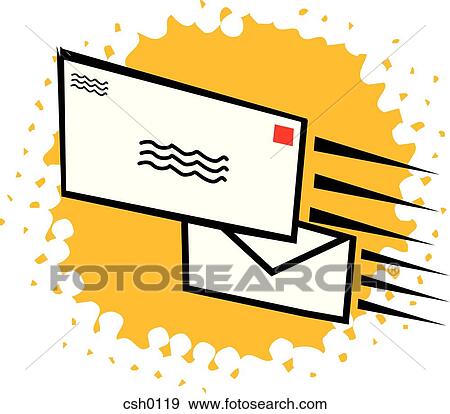 direct mail View Large Illustration Stock Illustration - direct mail. Fotosearch