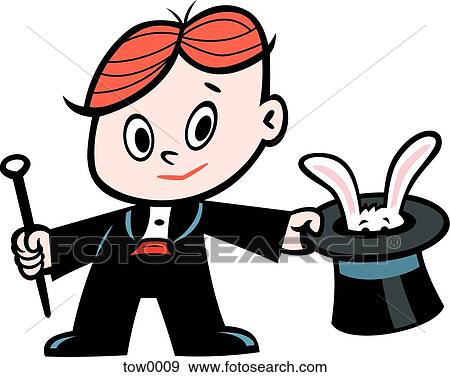 Stock Illustration - magician. Fotosearch