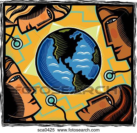 International doctors around the world View Large Illustration Stock Illustration - International doctors around the world. Fotosearch